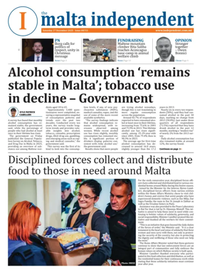 Cover of Malta Independent