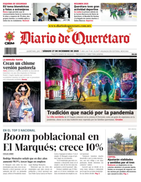 Cover of Diario de Queretaro