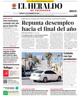 Cover of El Heraldo de Chihuahua
