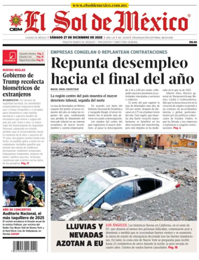 Cover of El Sol de Mexico