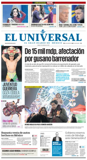 Cover of El Universal