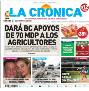 Cover of La Crónica