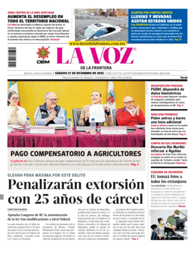 Cover of La Voz de la Frontera