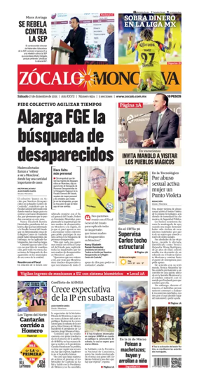 Cover of Zócalo Monclova