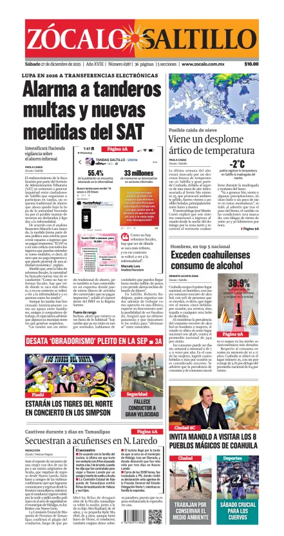 Cover of Zócalo Saltillo