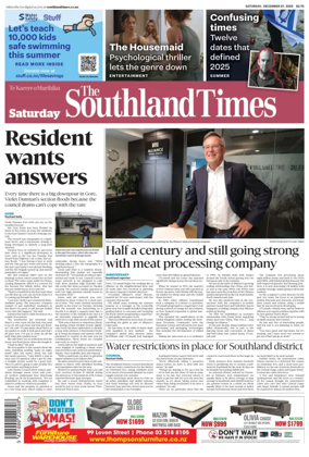 Cover of The Southland Times