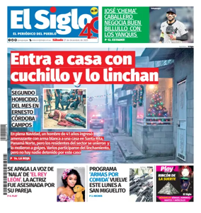 Cover of El Siglo