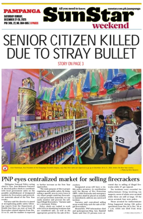 Cover of Sun.Star Pampanga