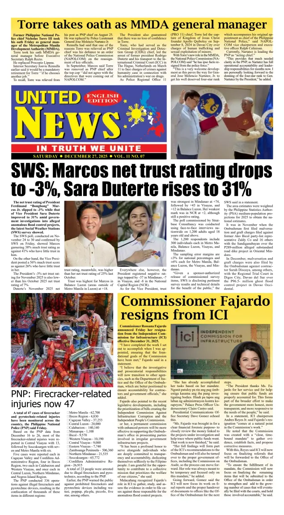 Cover of United News - English Edition