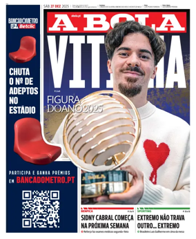 Cover of A BOLA (Portuguese)