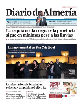 Cover of Diario de Almeria