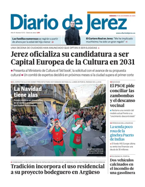 Cover of Diario de Jerez