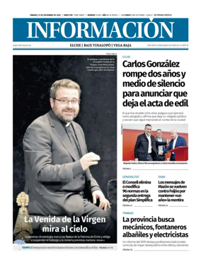 Cover of Diario Informacion (Elche y Vega Baja)