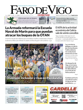 Cover of Faro de Vigo (Ourense)