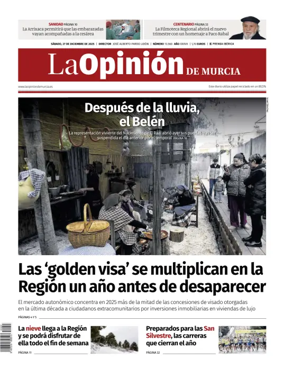 Cover of La Opinion de Murcia