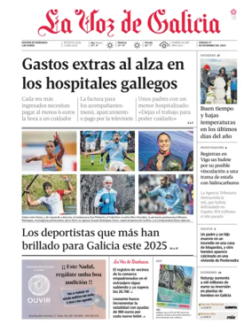 Cover of La Voz de Galicia (Barbanza)