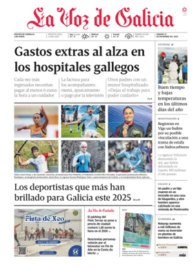 Cover of La Voz de Galicia (Carballo)