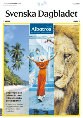Cover of Svenska Dagbladet
