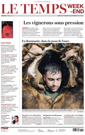 Cover of Le Temps
