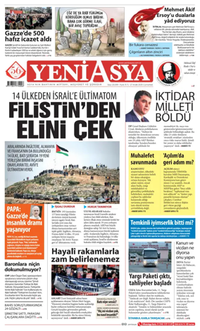 Cover of Yeni Asya