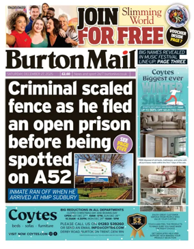 Cover of Burton Mail