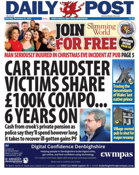 Cover of Daily Post (North Wales)