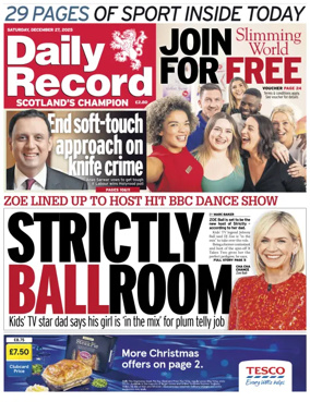 Cover of Daily Record