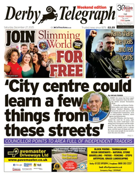 Cover of Derby Telegraph