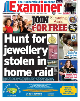 Cover of Huddersfield Daily Examiner