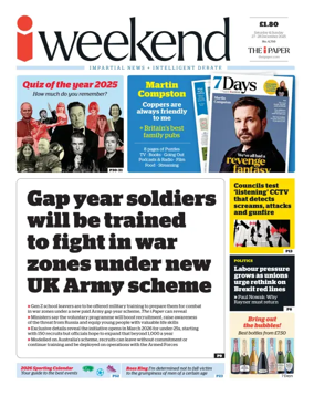 Cover of iNews Weekend