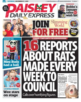 Cover of Paisley Daily Express