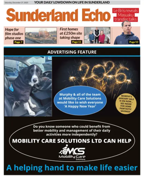 Cover of Sunderland Echo