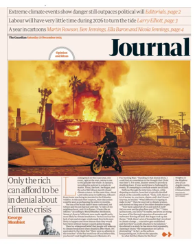 Cover of The Guardian e-paper Journal