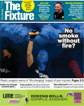 Cover of Herald Sport