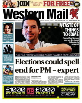Cover of Western Mail