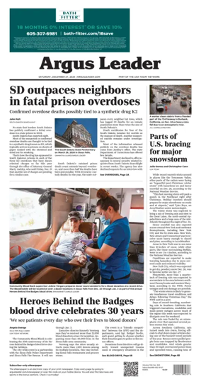 Cover of Argus Leader