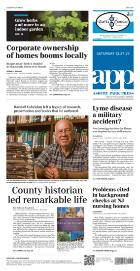 Cover of Asbury Park Press