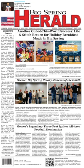 Cover of Big Spring Herald Weekend