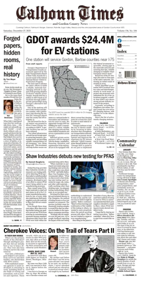 Cover of Calhoun Times