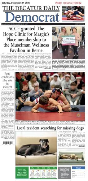 Cover of The Decatur Daily Democrat