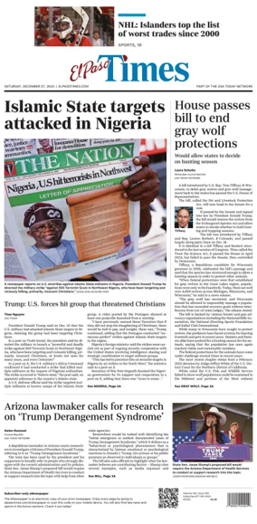 Cover of El Paso Times