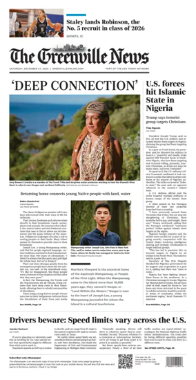 Cover of The Greenville News