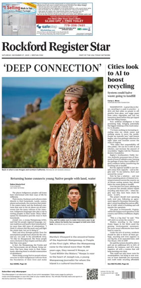 Cover of Rockford Register Star