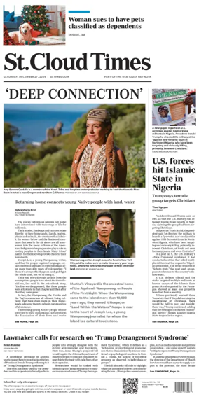 Cover of St. Cloud Times