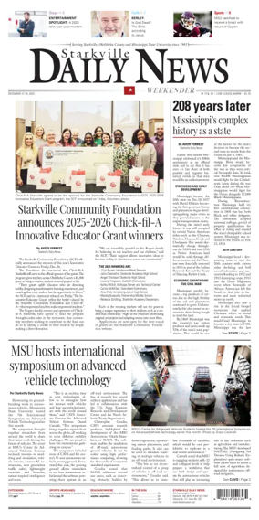 Cover of Starkville Daily News