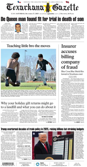 Cover of Texarkana Gazette