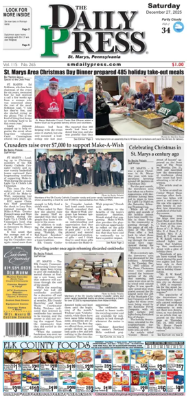 Cover of The Daily Press