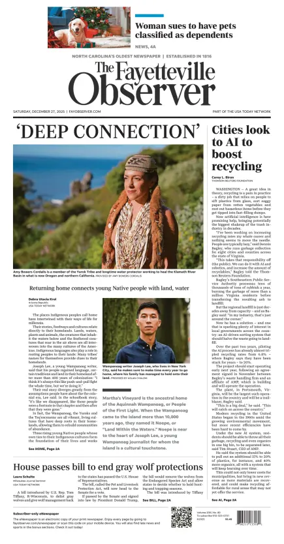 Cover of The Fayetteville Observer