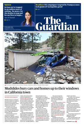 Cover of The Guardian (USA)