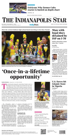 Cover of The Indianapolis Star